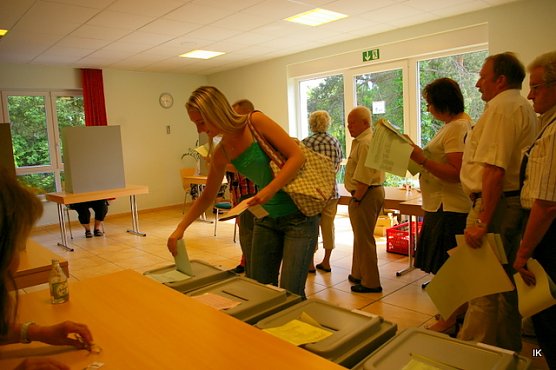Wahllokal Gewog (Foto: Ilka K&uuml;hn)