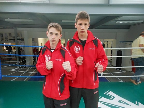 Casey Heiderich und Lukas Wiechmann (Foto: Hannah Stitz) Casey Heiderich und Lukas Wiechmann (Foto: Hannah Stitz)