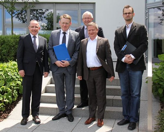 Minister bei den Eichsfeldwerken (Foto: Rafaela M&ouml;hl)