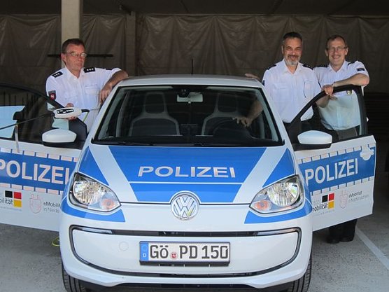 VW e-Up (Foto: Göttinger Polizei) VW e-Up (Foto: Göttinger Polizei)