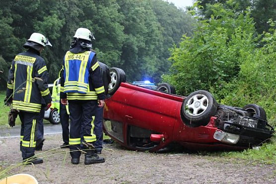 Unfall (Foto: Feuerwehr Heiligenstadt) Unfall (Foto: Feuerwehr Heiligenstadt)