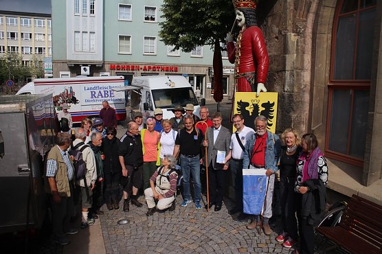 Auf dem Weg nach Rom wurde in Nordhausen halt gemacht (Foto: An) Auf dem Weg nach Rom wurde in Nordhausen halt gemacht (Foto: An)