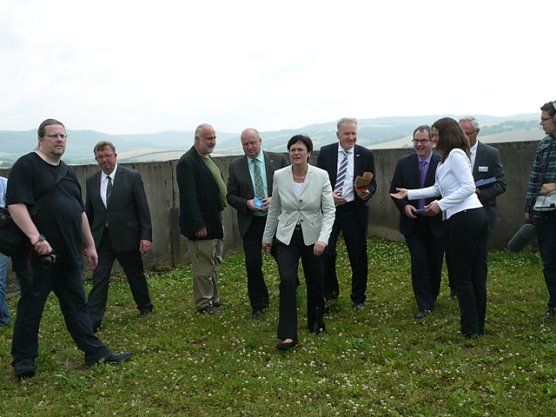 Zu Besuch im Grenzlandmuseum (Foto: Ilka K&uuml;hn)