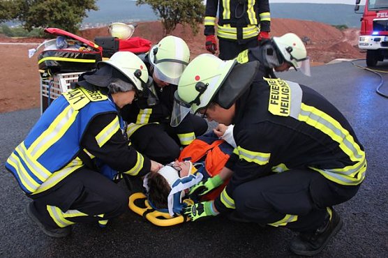 &Uuml;bung (Foto: Feuerwehr Heiligenstadt)