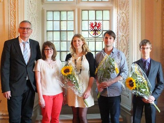 Abschluss im Landratsamt (Foto: Kreisverwaltung)