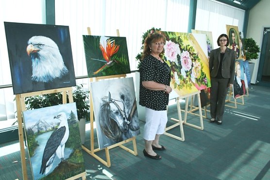 Neue Ausstellung (Foto: Kreissparkasse Eichsfeld) Neue Ausstellung (Foto: Kreissparkasse Eichsfeld)