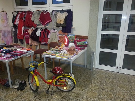 Kleiderbörse in Bischofferode (Foto: D. Redemann) Kleiderbörse in Bischofferode (Foto: D. Redemann)