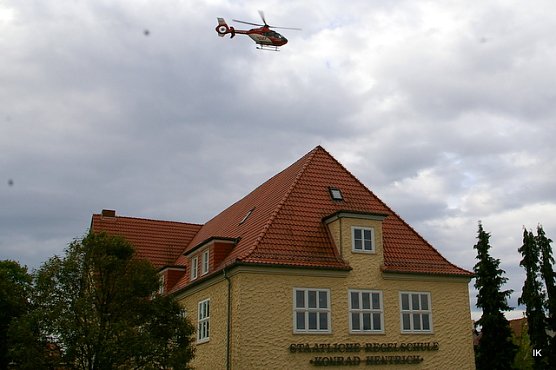 Rettungshubschrauber (Foto: Ilka Kühn) Rettungshubschrauber (Foto: Ilka Kühn)