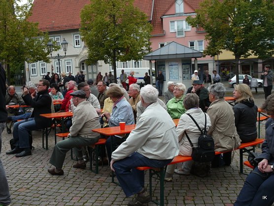 Friedensfest auf dem Marktplatz  (Foto: Ilka K&uuml;hn)