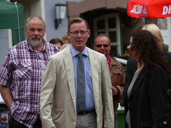Bodo Ramelow in Heilbad Heiligenstadt (Foto: Ilka K&uuml;hn)