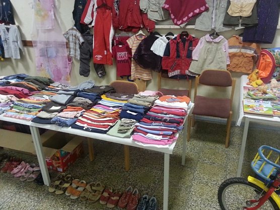 Kleiderbörse in Bischofferode (Foto: Redemann) Kleiderbörse in Bischofferode (Foto: Redemann)