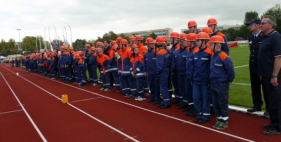 Landesausscheid der Jugendfeuerwehren (Foto: Ilka K&uuml;hn)