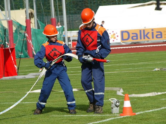 Landesausscheid der Jugendfeuerwehren (Foto: Ilka K&uuml;hn)