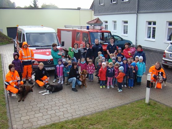 Zu Besuch im Kindergarten (Foto: Markus Janitzki)