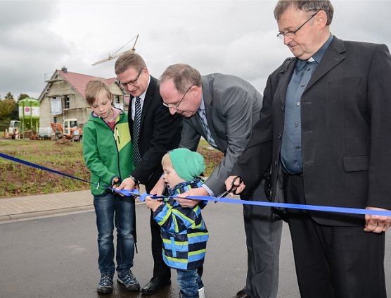 Einweihung neues Wohngebiet (Foto: Rafaela M&ouml;hl)