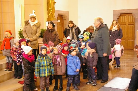 Probe in der Kirche (Foto: Ilka K&uuml;hn)