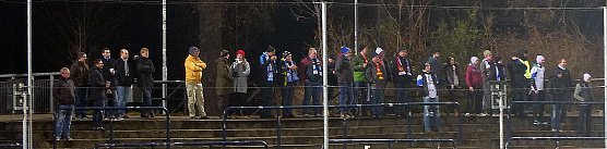 Die treuen Wacker Fans sind auch in Babelsberg (Foto: nnz)