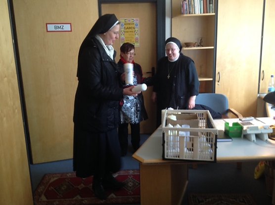 Im Bergkloster (Foto: Pfr. Haase)