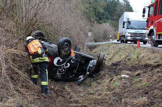 Auf dem Dach (Foto: Feuerwehr Heiligenstadt)