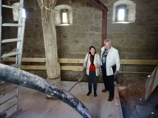 Dr. Anja L&ouml;ffler und Gerd Reinhardt (Foto: Ilka K&uuml;hn)
