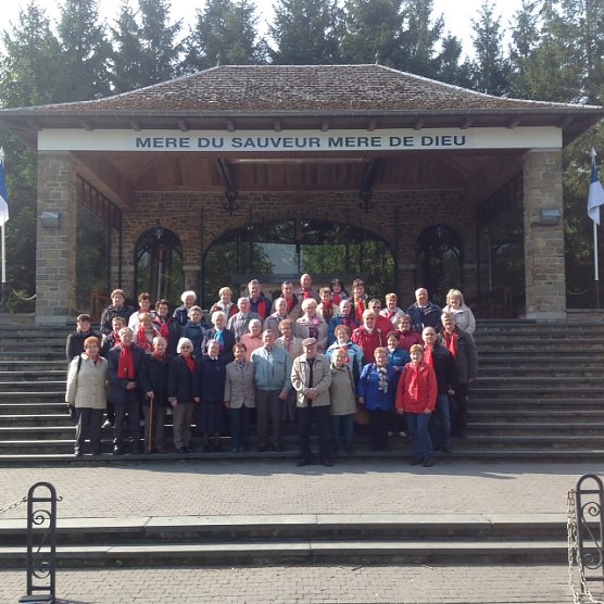 Pilger in Banneux (Foto: Pfr. Haase) Pilger in Banneux (Foto: Pfr. Haase)