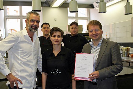 Spanisch in der "Hofk&uuml;che" (Foto: Karl-Heinz Herrmann)