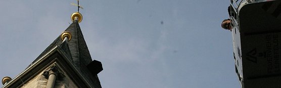 Hoch oben: Bernhard Wehner zum 60. Geburtstag (Foto: Ilka Kühn) Hoch oben: Bernhard Wehner zum 60. Geburtstag (Foto: Ilka Kühn)