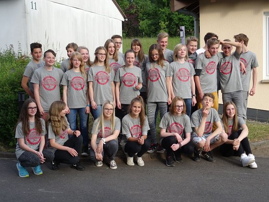 Klasse 8b (Foto: Ilka Kühn) Klasse 8b (Foto: Ilka Kühn)