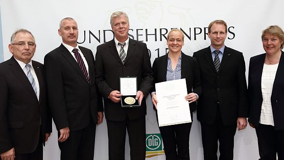 Auszeichnung Helbings (Foto: DLG)