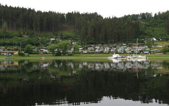 Blick auf den Campingplatz (Foto: nnz)