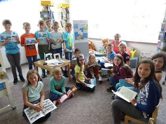 3b bei Aktion Leseratten (Foto: Ilka K&uuml;hn)