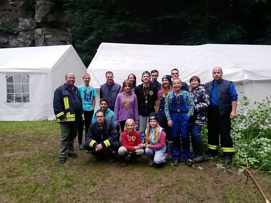 Zeltlager der Jugendwehren (Foto: Feuerwehr)