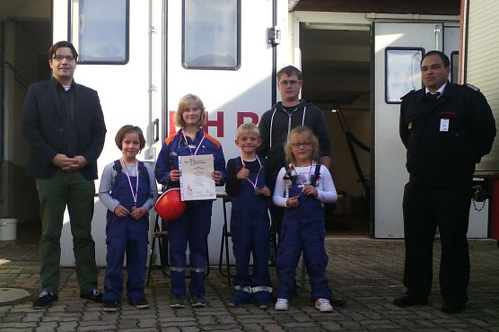 Die Jüngsten von Worbis auf Platz 1 (Foto: Michael Apel) Die Jüngsten von Worbis auf Platz 1 (Foto: Michael Apel)