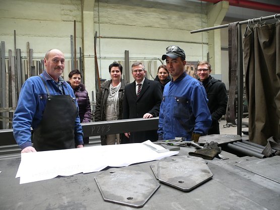 Yahya Abdul Hamid und Friedrich Benz (li.) (Foto: Ilka K&uuml;hn)