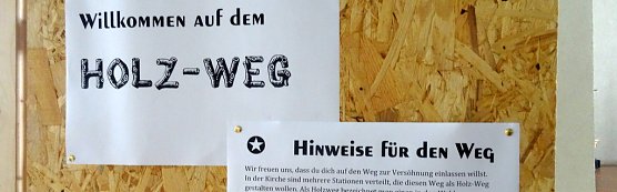 Holz-Weg (Foto: Ilka K&uuml;hn)