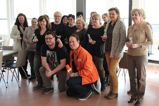 Landeswelle zu Besuch (Foto: Ilka K&uuml;hn)