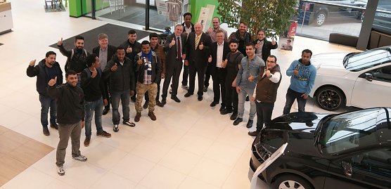 Sind alle noch "an Bord" (Foto: nnz)