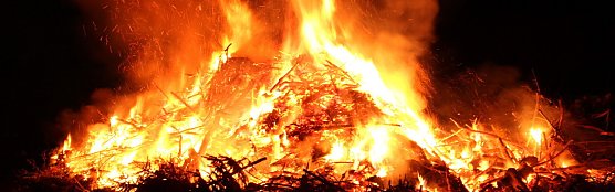 Osterfeuer (Foto: Feuerwehr Heiligenstadt)