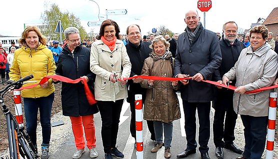 Unstrut-Werra-Radweg &uuml;bergeben (Foto: Karl-Heinz Herrmann)
