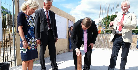 Von links: Birgit Keller, Hans-Peter Wagner, Enak Ferlemann und Franz Rohmund (Foto: nnz)