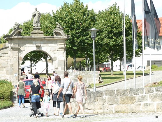 Eingang Teistungenburg (Foto: Ilka K&uuml;hn)