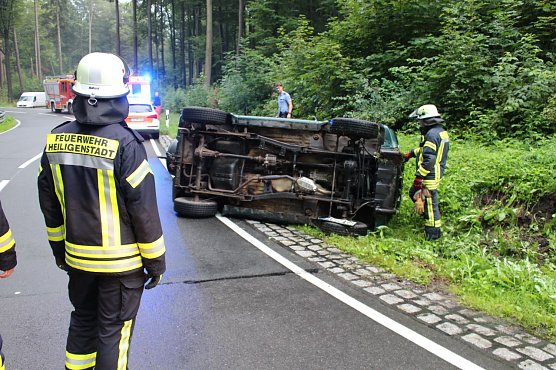 Unfall Kalteneber (Foto: Feuerwehr Heiligenstadt)