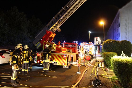 Feuer in einer Wohnung (Foto: Feuerwehr Heiligenstadt)