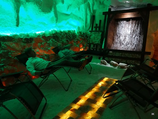 Salzgrotte (Foto: Ilka Kühn) Salzgrotte (Foto: Ilka Kühn)