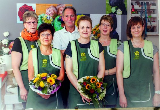 Team vom Blumenhaus Bause (Foto: Pivat)