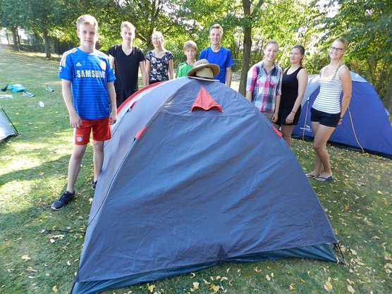 Einige der Teilnehmer (Foto: Kiara Marschhausen)