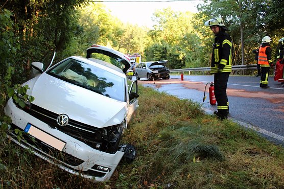 Unfall Geisleden (Foto: Feuerwehr Heiligenstadt) Unfall Geisleden (Foto: Feuerwehr Heiligenstadt)