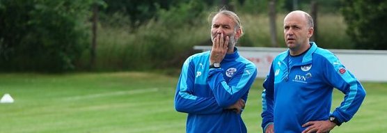 Piplica, Albersinger beim ersten Training in Krimderode (Foto: nnz)