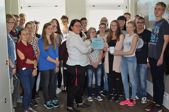 Spenden&uuml;bergabe (Foto: Hospizdienst)