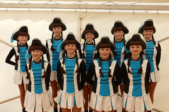 Die Tanzm&auml;use der Garde (Foto: LCV)